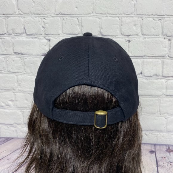 Vintage VECO Dad Hat Baseball Cap Adjustable Strap Black Embroidered Logo - Picture 3 of 8